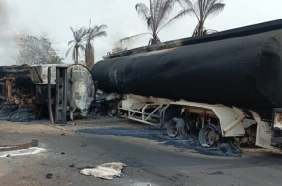 Multiple  Tankers explosion leaves  eight dead in Edo community