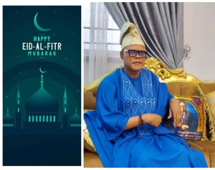 Eid-Al-Fitr : Edo Nuj Chairman, Dr Alenkhe Felicitates with Muslims