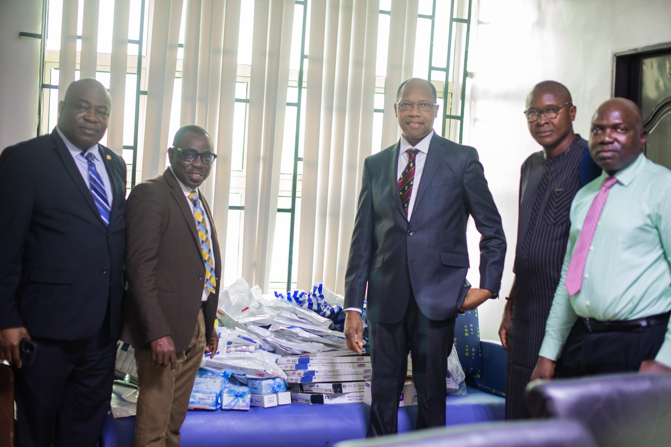 Consultant Surgeon Donates Medical Supplies to UBTH to Advance Patient Care