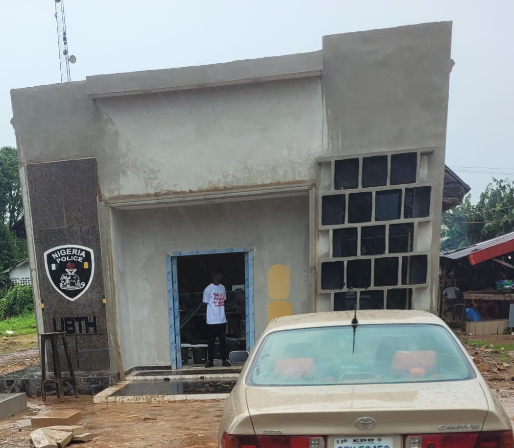 UBTH Police Post gets Facelift under Prof. Ize-Iyamu Leadership